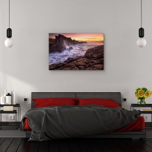 Tablou canvas - Zid langa mare, Peisaj, Australia, Peisaj, Apa, 80 x 120 cm - Img 3