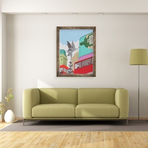Tablou inramat - A. Richard Allen - G&T, 2015, 60 x 80 cm - Img 2