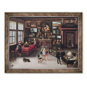 Tablou inramat - Adriaen van Stalbemt - stiinta si Arte, 70 x 90 cm