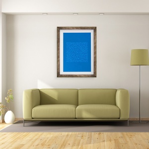 Tablou inramat - Alex Dunn - Lumea Albastra, 70 x 90 cm - Img 2