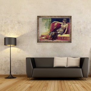 Tablou inramat - Alexandre Cabanel - Cleopatra 69-30 BC, 60 x 80 cm - Img 2
