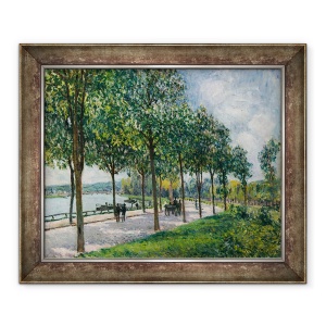 Tablou inramat - Alfred Sisley - Allée De Castani, 50 x 60 cm