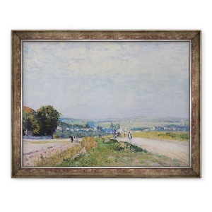 Tablou inramat - Alfred Sisley - Drumul spre Montbuisson la Louveciennes, 60 x 80 cm