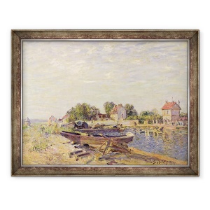 Tablou inramat - Alfred Sisley - Loing la Saint-Mammes, 60 x 80 cm