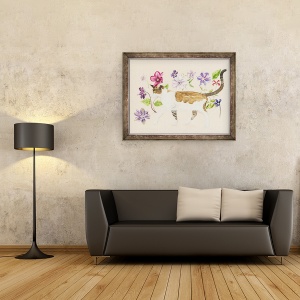 Tablou inramat - Alison Cooper - O pisica pe nume Dave, 60 x 80 cm - Img 2