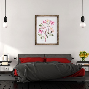 Tablou inramat - Alison Cooper - Rosa Mutabilis, 70 x 90 cm - Img 3