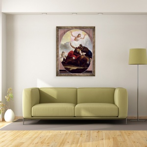 Tablou inramat - Ambroise Crozat - Conversia Sfantului Pavel, 60 x 80 cm - Img 2