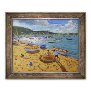 Tablou inramat - Andrew Macara - Castel de nisip mare, Teignmouth,2013, 70 x 85 cm