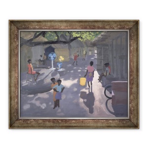 Tablou inramat - Andrew Macara - Fan Seller, Malindi, Kenya, 50 x 60 cm