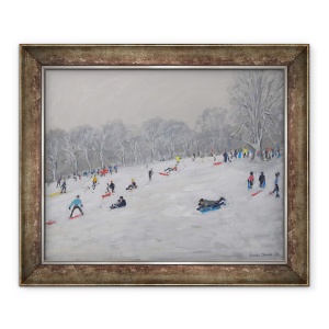 Tablou inramat - Andrew Macara - Iarna, Darley Park, 50 x 60 cm