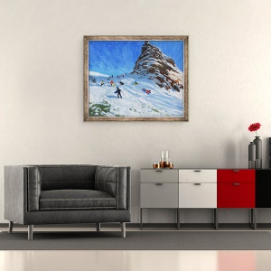 Tablou inramat - Andrew Macara - Sanius, Chrome Hill, Derbyshire, 50 x 60 cm - Img 2