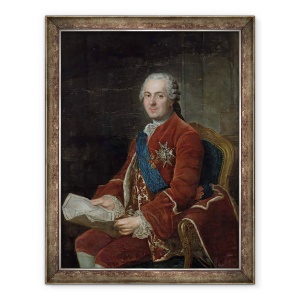 Tablou inramat - Anne-Baptiste Nivelon - Portret De Ludovic, 70 x 90 cm