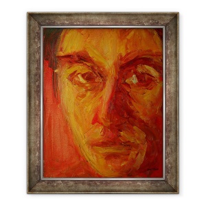 Tablou inramat - Annick Gaillard - De Kooning, 50 x 60 cm