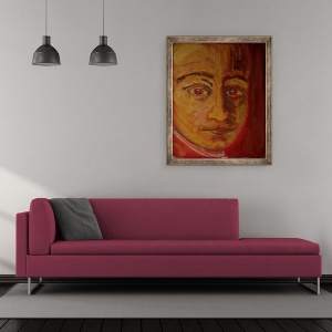 Tablou inramat - Annick Gaillard - Mozart V, 70 x 85 cm - Img 2