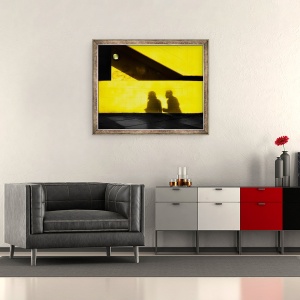 Tablou inramat - Ant Smith - Shadoy Urmarind, 2020, 50 x 60 cm - Img 2