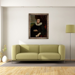 Tablou inramat - Anthony van Dyck - Thomas Howard, al doilea conte de Arundel, 70 x 90 cm - Img 2