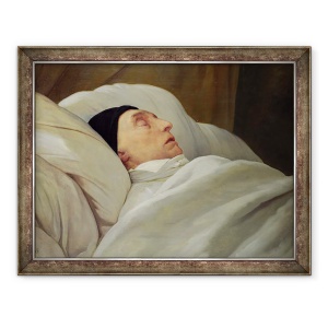 Tablou inramat - Ary Scheffer - Marie Joseph 1757-1834 Marquis de La Fayette, 60 x 80 cm