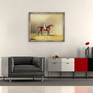 Tablou inramat - Benjamin Marshall - Diamant, cu Dennis Fitzpatrick Up, 50 x 60 cm - Img 2