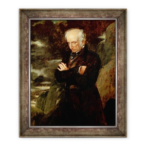 Tablou inramat - Benjamin Robert Haydon - Portretul lui William Wordsworth 1770-1850 1842, 70 x 85 cm