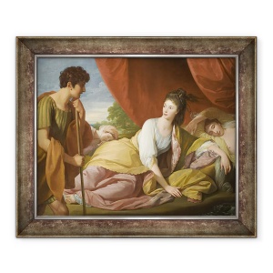 Tablou inramat - Benjamin West - Cymon si Ifigenia, 70 x 85 cm
