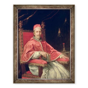 Tablou inramat - Carlo Maratta - Portretul Papei Clement IX 1600-69, 60 x 80 cm