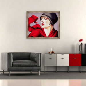 Tablou inramat - Catherine Abel - Zephyr de toamna, 50 x 60 cm - Img 2