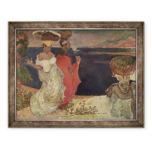 Tablou inramat - Charles Laval - Peisaj in Martinica, 70 x 90 cm