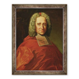 Tablou inramat - Charles Lefebvre - Cardinalul Guillaume Dubois 1656-1723 1837, 70 x 90 cm