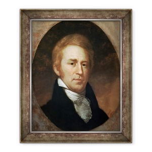 Tablou inramat - Charles Willson Peale - Portret De William Clark, 50 x 60 cm