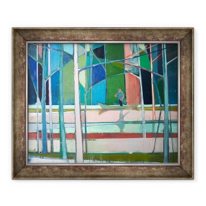 Tablou inramat - Charlotte Evans - padure inundata, 70 x 85 cm