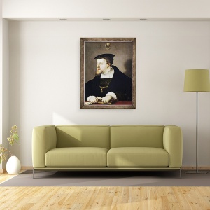 Tablou inramat - Christoph Amberger - Carol al V-lea 1500-58 imparat Roman, 60 x 80 cm - Img 2