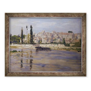 Tablou inramat - Claude Monet - Carrieres-Saint-Denis, 60 x 80 cm