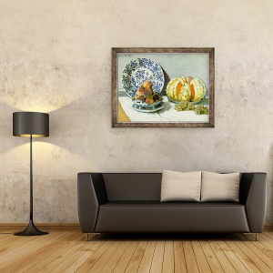 Tablou inramat - Claude Monet - Natura moarta, 60 x 80 cm - Img 2