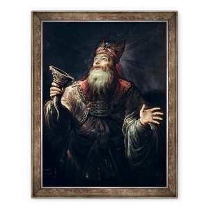 Tablou inramat - Claude Vignon - The Prophet Samuel, 60 x 80 cm