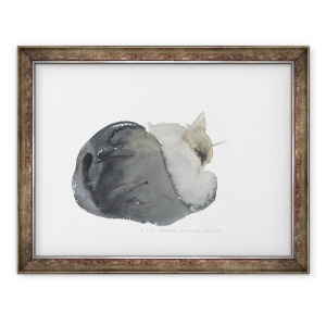 Tablou inramat - Claudia Hutchins-Puechavy - Pisica I, 70 x 90 cm