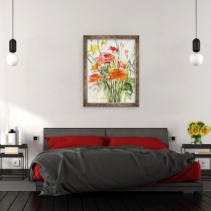 Tablou inramat - Claudia Hutchins-Puechavy - Renoncules I, 60 x 80 cm - Img 3