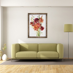 Tablou inramat - Claudia Hutchins-Puechavy - Renoncules II, 70 x 90 cm - Img 2