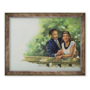 Tablou inramat - Colin Bootman - Coretta lui Coretta, 70 x 90 cm