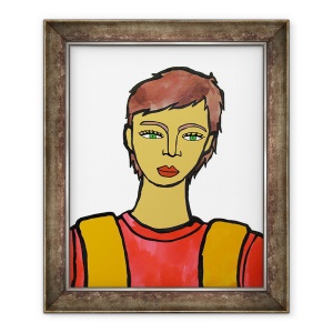 Tablou inramat - Daisy de Villeneuve - Boy, 50 x 60 cm