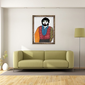 Tablou inramat - Daisy de Villeneuve - Glam Rock, 70 x 90 cm - Img 2