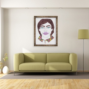 Tablou inramat - Daisy de Villeneuve - Tip I, 60 x 80 cm - Img 2