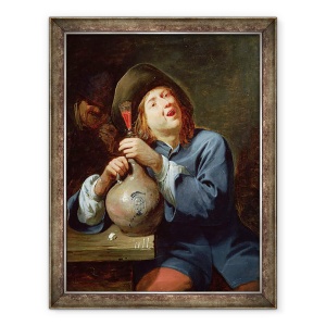 Tablou inramat - David II Ryckaert - Cantaretul, 70 x 90 cm