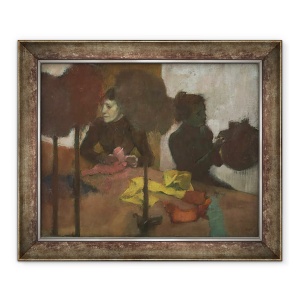 Tablou inramat - Edgar Degas - Familia Milliners, 50 x 60 cm