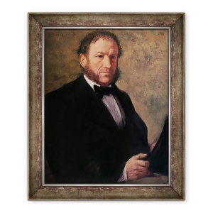 Tablou inramat - Edgar Degas - Portret De Monsieur Ruelle, 50 x 60 cm
