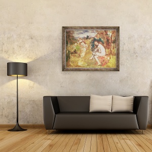 Tablou inramat - Edouard Manet - Studiu pentru Nimfa surprinsa, 60 x 80 cm - Img 2
