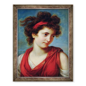 Tablou inramat - Elisabeth Louise Vigee-Lebrun - Portret De Maguerite Porporati, 70 x 90 cm