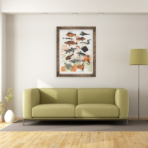 Tablou inramat - Eliza Southwood - Alge De Portocaliu, 70 x 90 cm - Img 2