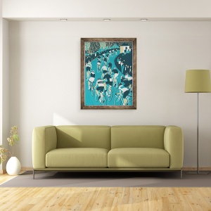 Tablou inramat - Eliza Southwood - Fleche Wallonne, 70 x 90 cm - Img 2