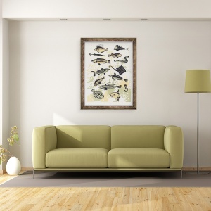 Tablou inramat - Eliza Southwood - Peste Alge De Piersici, 70 x 90 cm - Img 2