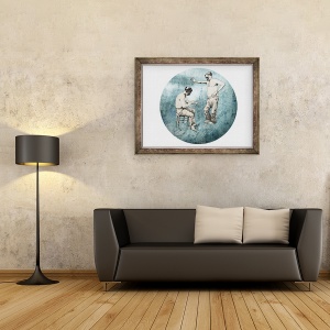 Tablou inramat - Eliza Southwood - Vechi Timeys, 70 x 90 cm - Img 2
